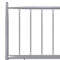 vidaXL Estructura de cama de metal gris 100x200 cm vidaXL Estructura de cama de metal gris 100x200 cm