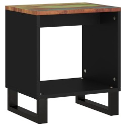 vidaXL Mesa de centro madera reciclada y contrachapada 40x31x46 cm