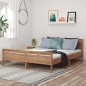 vidaXL Estructura de cama madera de teca maciza 160x200 cm vidaXL Estructura de cama madera de teca maciza 160x200 cm
