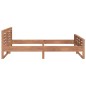 vidaXL Estructura de cama madera de teca maciza 160x200 cm vidaXL Estructura de cama madera de teca maciza 160x200 cm
