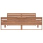 vidaXL Estructura de cama madera de teca maciza 160x200 cm vidaXL Estructura de cama madera de teca maciza 160x200 cm
