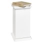 FMD Mesita decorativa con puerta blanco 57,4 cm FMD Mesita decorativa con puerta blanco 57,4 cm