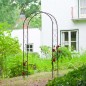 Nature Arco de jardín de metal negro 100x37x230 cm Nature Arco de jardín de metal negro 100x37x230 cm