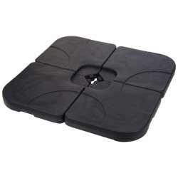 ProGarden Base de sombrilla 4 piezas 50x50x75 cm