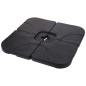 ProGarden Base de sombrilla 4 piezas 50x50x75 cm ProGarden Base de sombrilla 4 piezas 50x50x75 cm