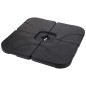 ProGarden Base de sombrilla 4 piezas 50x50x75 cm ProGarden Base de sombrilla 4 piezas 50x50x75 cm