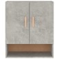 vidaXL Armario de pared madera contrachapada gris hormigón 60x31x70 cm vidaXL Armario de pared madera contrachapada gris hormigón 60x31x70 cm