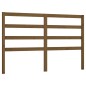 vidaXL Cabecero de cama madera maciza de pino marrón miel 156x4x100 cm vidaXL Cabecero de cama madera maciza de pino marrón miel 156x4x100 cm