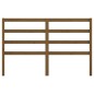 vidaXL Cabecero de cama madera maciza de pino marrón miel 156x4x100 cm vidaXL Cabecero de cama madera maciza de pino marrón miel 156x4x100 cm