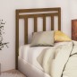 vidaXL Cabecero de cama madera maciza de pino marrón miel 106x4x100 cm vidaXL Cabecero de cama madera maciza de pino marrón miel 106x4x100 cm
