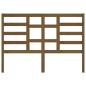 vidaXL Cabecero de cama madera maciza de pino marrón miel 141x4x104 cm vidaXL Cabecero de cama madera maciza de pino marrón miel 141x4x104 cm