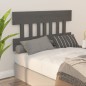 vidaXL Cabecero de cama madera maciza de pino gris 185,5x3x81 cm vidaXL Cabecero de cama madera maciza de pino gris 185,5x3x81 cm