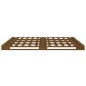vidaXL Cama de palets madera de pino marrón miel King Size 150x200 cm