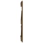 vidaXL Cabecero cama pared madera maciza pino marrón miel 127,5x3x60cm vidaXL Cabecero cama pared madera maciza pino marrón miel 127,5x3x60cm