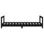 vidaXL Estructura de cama para niños madera de pino negro 80x160 cm vidaXL Estructura de cama para niños madera de pino negro 80x160 cm