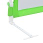vidaXL Barandilla de seguridad cama de niño poliéster verde 120x42 cm vidaXL Barandilla de seguridad cama de niño poliéster verde 120x42 cm
