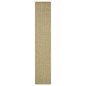 vidaXL Alfombra de sisal natural verde 66x350 cm vidaXL Alfombra de sisal natural verde 66x350 cm