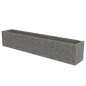 vidaXL Arriate de gaviones de acero 540x90x100 cm vidaXL Arriate de gaviones de acero 540x90x100 cm