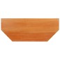 vidaXL Mueble para TV de madera maciza de caoba 100x40x45 cm