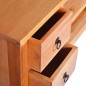 vidaXL Mueble para TV de madera maciza de caoba 100x40x45 cm