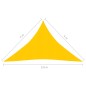 vidaXL Toldo de vela blanco HDPE 160 g/m² 4x4x5,8 m