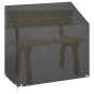 vidaXL Funda para banco de jardín 8 ojales polietileno 130x70x70/88 cm vidaXL Funda para banco de jardín 8 ojales polietileno 130x70x70/88 cm