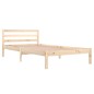 vidaXL Estructura de cama madera maciza de pino 100x200 cm vidaXL Estructura de cama madera maciza de pino 100x200 cm