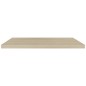 vidaXL Estantes flotantes de pared 4 uds MDF roble 90x23,5x3,8 cm vidaXL Estantes flotantes de pared 4 uds MDF roble 90x23,5x3,8 cm