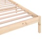 vidaXL Estructura de cama madera maciza de pino 100x200 cm vidaXL Estructura de cama madera maciza de pino 100x200 cm