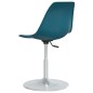 vidaXL Sillas de comedor giratorias 4 unidades PP turquesa vidaXL Sillas de comedor giratorias 4 unidades PP turquesa