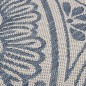 vidaXL Alfombra de exterior de tejido plano rayas azules 100x200 cm vidaXL Alfombra de exterior de tejido plano rayas azules 100x200 cm