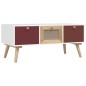 vidaXL Mesa de centro con cajones madera contrachapada 80x40x35,5 cm vidaXL Mesa de centro con cajones madera contrachapada 80x40x35,5 cm