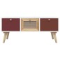 vidaXL Mesa de centro con cajones madera contrachapada 80x40x35,5 cm vidaXL Mesa de centro con cajones madera contrachapada 80x40x35,5 cm