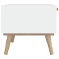 vidaXL Mesa de centro con cajones madera contrachapada 80x40x35,5 cm vidaXL Mesa de centro con cajones madera contrachapada 80x40x35,5 cm