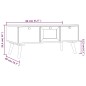 vidaXL Mesa de centro con cajones madera contrachapada 80x40x35,5 cm vidaXL Mesa de centro con cajones madera contrachapada 80x40x35,5 cm