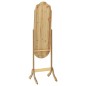 vidaXL Espejo de pie madera contrachapada 45,5x47,5x160 cm vidaXL Espejo de pie madera contrachapada 45,5x47,5x160 cm