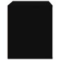 vidaXL Mesita de noche color negro 50x39x47 cm vidaXL Mesita de noche color negro 50x39x47 cm