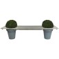 Esschert Design Banco jardinera 180 cm NG71 Esschert Design Banco jardinera 180 cm NG71
