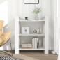 vidaXL Estantería/divisor de espacios madera pino blanco 80x35x91 cm