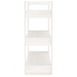 vidaXL Estantería/divisor de espacios madera pino blanco 80x35x91 cm
