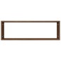 vidaXL Estante cúbico de pared 2 uds madera roble marrón 80x15x26,5 cm vidaXL Estante cúbico de pared 2 uds madera roble marrón 80x15x26,5 cm