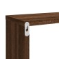 vidaXL Estante cúbico de pared 2 uds madera roble marrón 80x15x26,5 cm vidaXL Estante cúbico de pared 2 uds madera roble marrón 80x15x26,5 cm