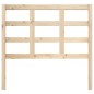 vidaXL Cabecero de cama madera maciza de pino 156x4x100 cm