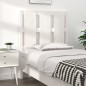 vidaXL Cabecero de cama madera maciza de pino blanco 80,5x4x100 cm vidaXL Cabecero de cama madera maciza de pino blanco 80,5x4x100 cm