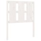 vidaXL Cabecero de cama madera maciza de pino blanco 80,5x4x100 cm vidaXL Cabecero de cama madera maciza de pino blanco 80,5x4x100 cm