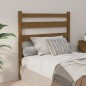 vidaXL Cabecero de cama madera maciza de pino marrón miel 81x4x100 cm vidaXL Cabecero de cama madera maciza de pino marrón miel 81x4x100 cm