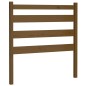 vidaXL Cabecero de cama madera maciza de pino marrón miel 81x4x100 cm vidaXL Cabecero de cama madera maciza de pino marrón miel 81x4x100 cm