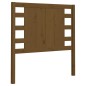 vidaXL Cabecero madera maciza de pino marrón miel 106x4x100 cm vidaXL Cabecero madera maciza de pino marrón miel 106x4x100 cm