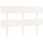 vidaXL Cabecero de cama madera maciza de pino blanco 138x3x81 cm vidaXL Cabecero de cama madera maciza de pino blanco 138x3x81 cm