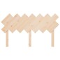 vidaXL Cabecero de cama madera maciza de pino 151,5x3x81 cm vidaXL Cabecero de cama madera maciza de pino 151,5x3x81 cm